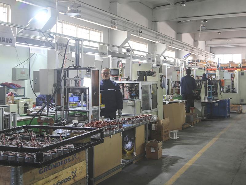 Stator assembly line (II)