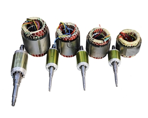 Stator and rotor